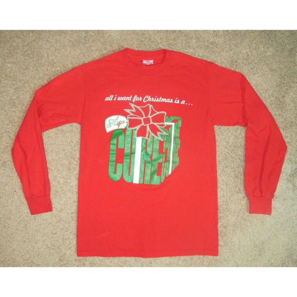 All I Want For Christmas Is A Cure Red Cancer